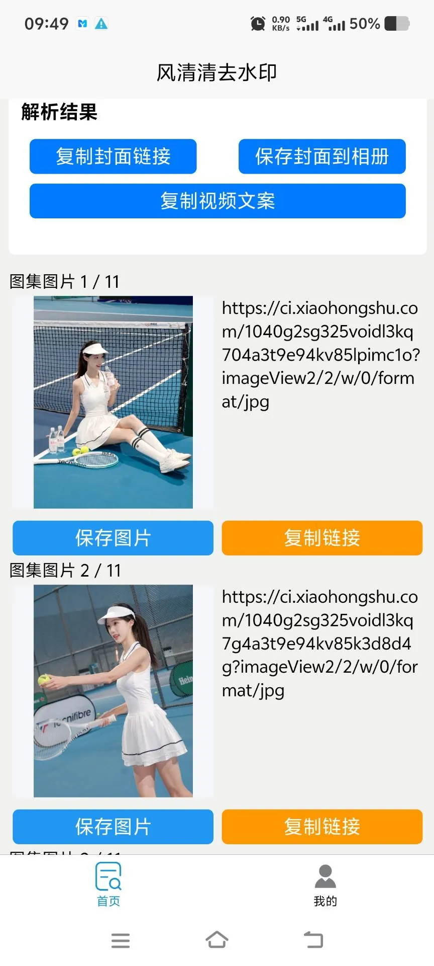 风清清去水印v1.1.0&ensp;主流短视频平台免费去水印解析