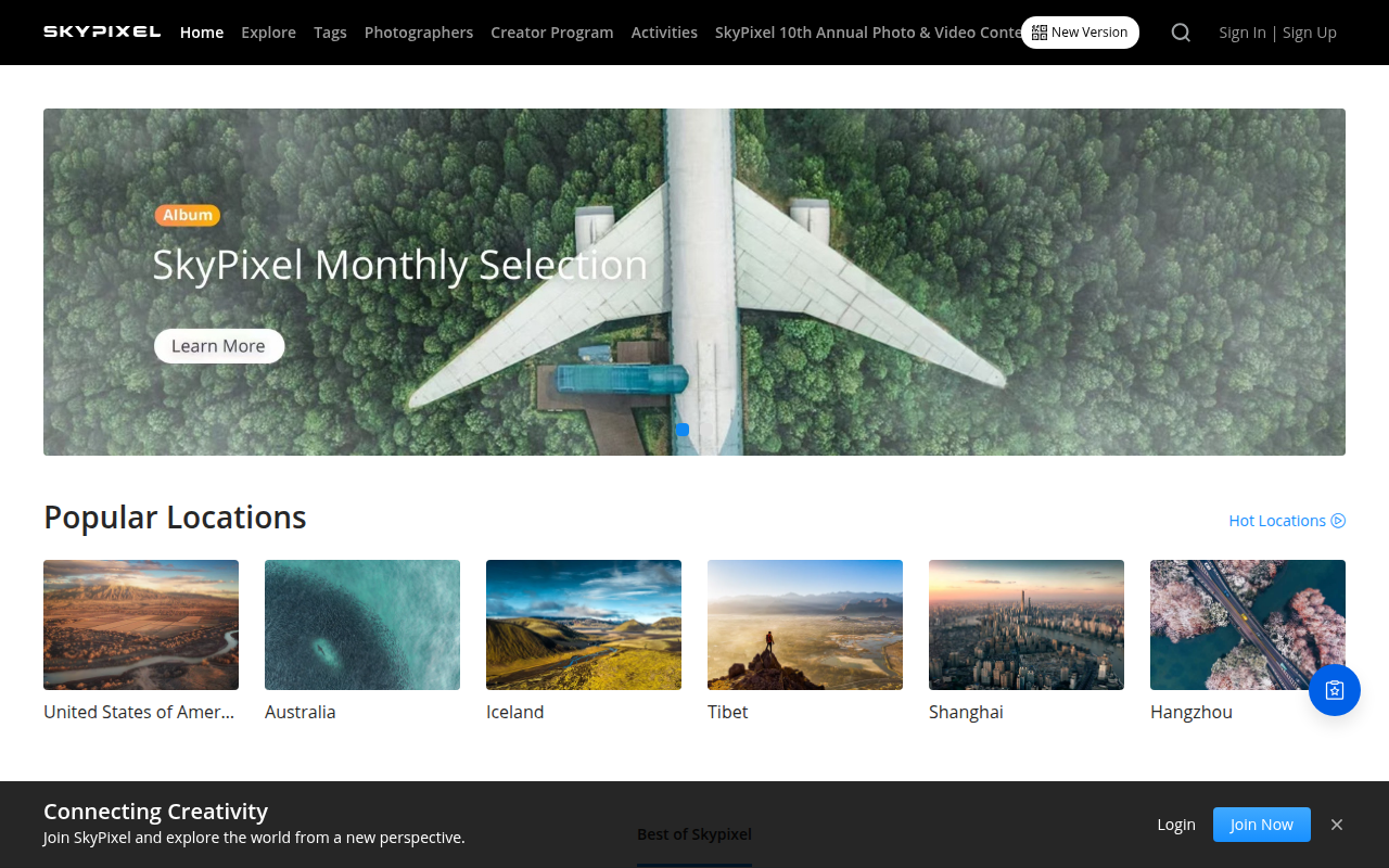 The world's biggest drone photo and video sharing platform | SkyPixel.com